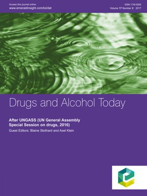 cover image of Drugs and Alcohol Today, Volume 17, Number 2
